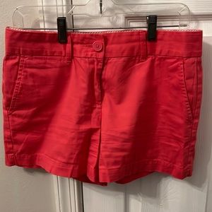 Loft coral-pink shorts